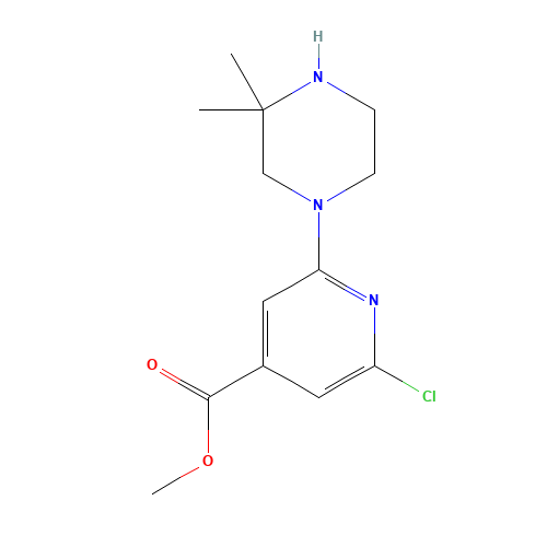 methyl 2-chloro-6-(3,3-dimethylpiperazin-1-yl)pyridine-4-carboxylate (CAS: 1201675-07-1) - Related Chemical Product