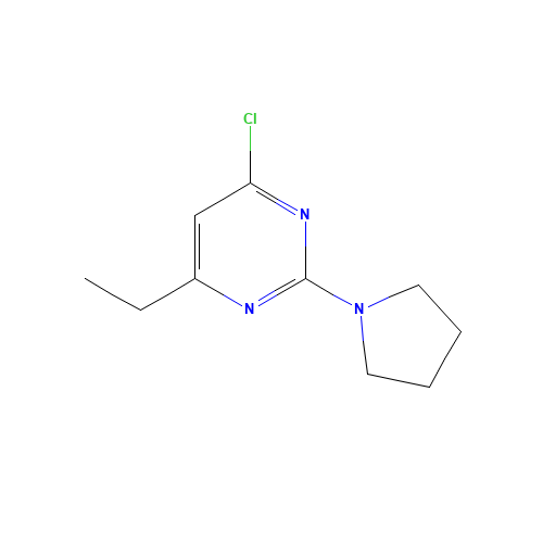 4-chloro-6-ethyl-2-pyrrolidin-1-ylpyrimidine (CAS: 901586-62-7) - Related Chemical Product