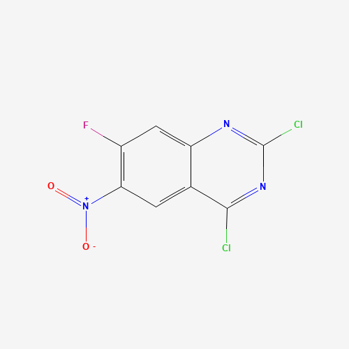 2,4-dichloro-7-fluoro-6-nitroquinazoline (CAS: 1007308-75-9) - Related Chemical Product