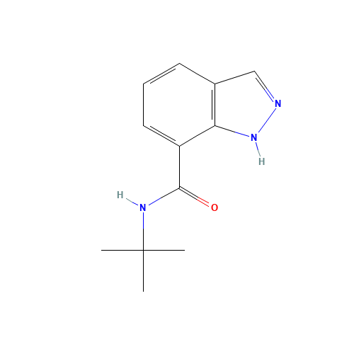 N-tert-butyl-1H-indazole-7-carboxamide (CAS: 1476776-79-0) - Related Chemical Product