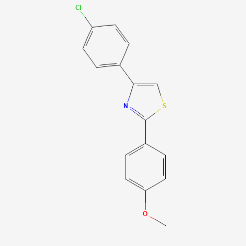 4-(4-chlorophenyl)-2-(4-methoxyphenyl)-1,3-thiazole (CAS: 220526-77-2) - Related Chemical Product