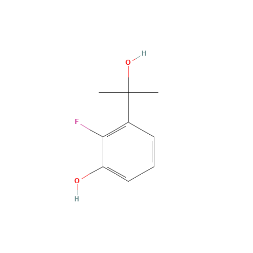 2-fluoro-3-(2-hydroxypropan-2-yl)phenol (CAS: 1191999-10-6) - Related Chemical Product