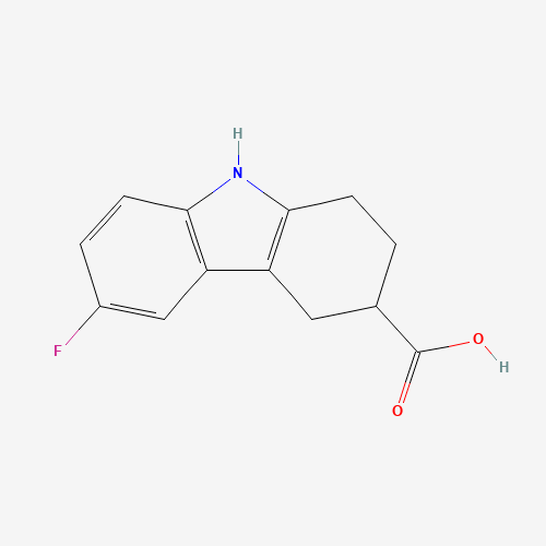 6-fluoro-2,3,4,9-tetrahydro-1H-carbazole-3-carboxylic acid (CAS: 907211-31-8) - Related Chemical Product
