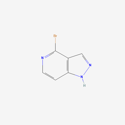 4-bromo-1H-pyrazolo[4,3-c]pyridine (CAS: 1159829-63-6) - Chemical Structure and Molecular Formula 