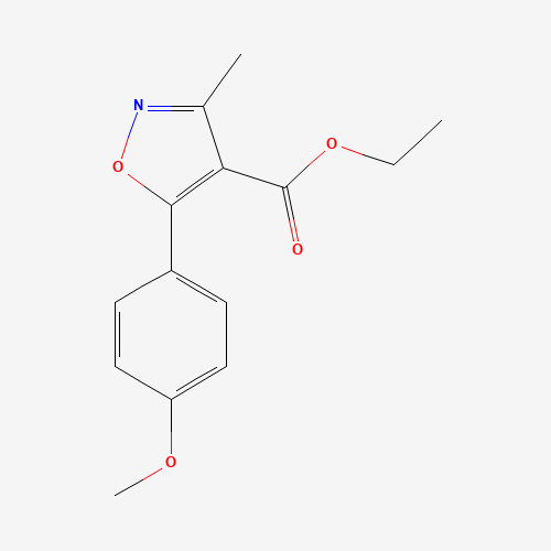 ethyl 5-(4-methoxyphenyl)-3-methyl-1,2-oxazole-4-carboxylate (CAS: 161838-22-8) - Related Chemical Product