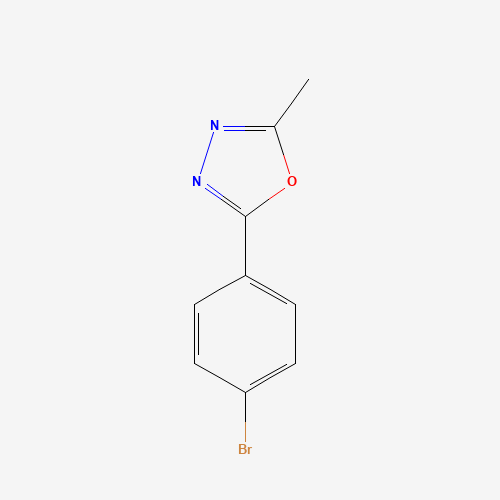 2-(4-bromophenyl)-5-methyl-1,3,4-oxadiazole (CAS: 41421-03-8) - Related Chemical Product