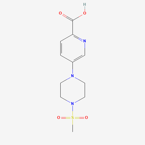 5-(4-methylsulfonylpiperazin-1-yl)pyridine-2-carboxylic acid (CAS: 1301134-34-8) - Related Chemical Product