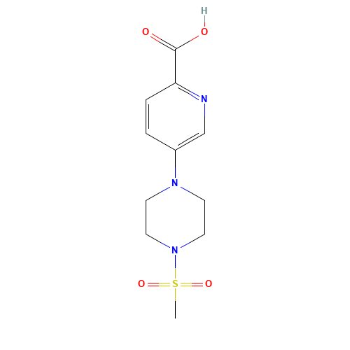 5-(4-methylsulfonylpiperazin-1-yl)pyridine-2-carboxylic acid (CAS: 1301134-34-8) - Related Chemical Product