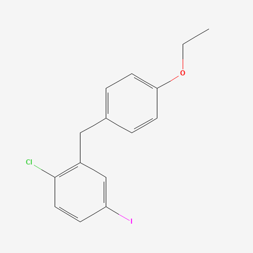 1-chloro-2-[(4-ethoxyphenyl)methyl]-4-iodobenzene (CAS: 1103738-29-9) - Related Chemical Product