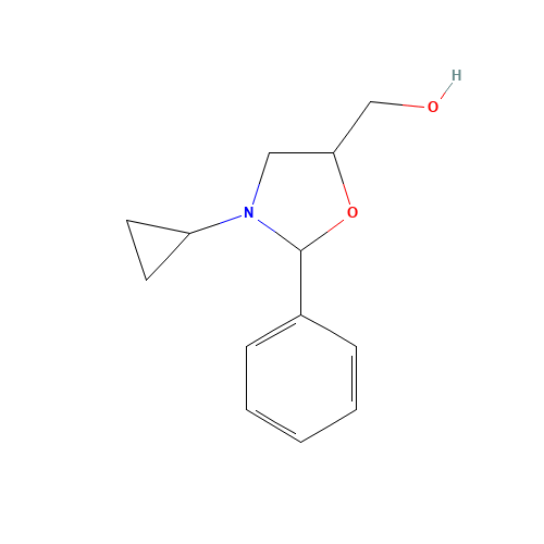 (3-cyclopropyl-2-phenyl-1,3-oxazolidin-5-yl)methanol (CAS: 85613-46-3) - Related Chemical Product