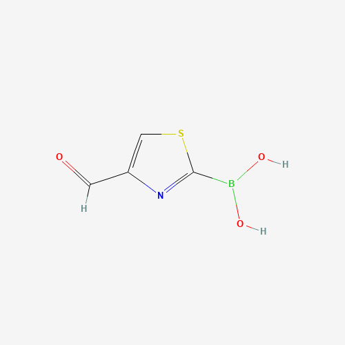 (4-formyl-1,3-thiazol-2-yl)boronic acid (CAS: 1175579-79-9) - Related Chemical Product