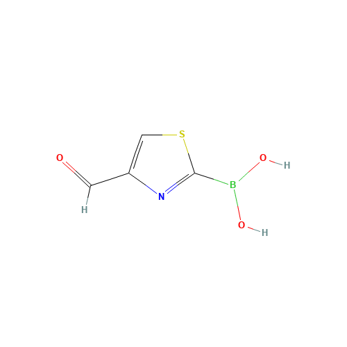 (4-formyl-1,3-thiazol-2-yl)boronic acid (CAS: 1175579-79-9) - Related Chemical Product