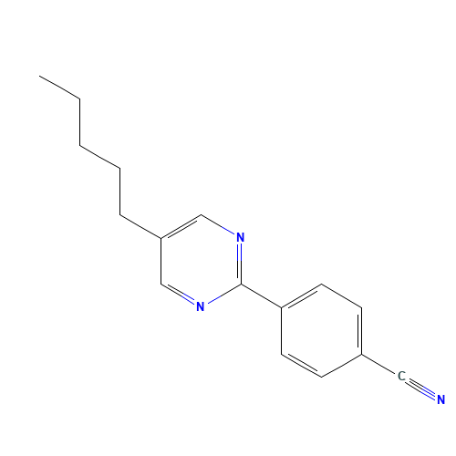 4-(5-pentylpyrimidin-2-yl)benzonitrile (CAS: 59855-05-9) - Related Chemical Product