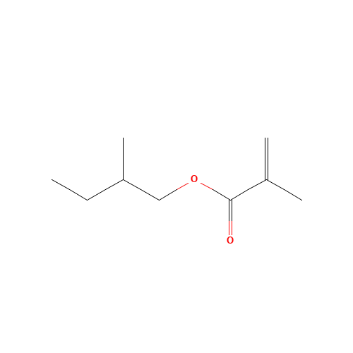 2-methylbutyl 2-methylprop-2-enoate (CAS: 60608-94-8) - Related Chemical Product