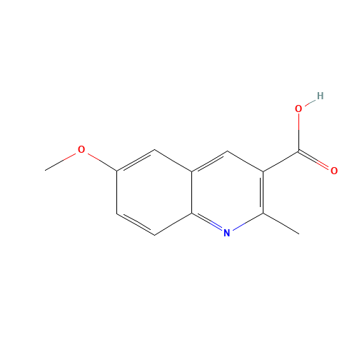 6-methoxy-2-methylquinoline-3-carboxylic acid (CAS: 88752-76-5) - Related Chemical Product