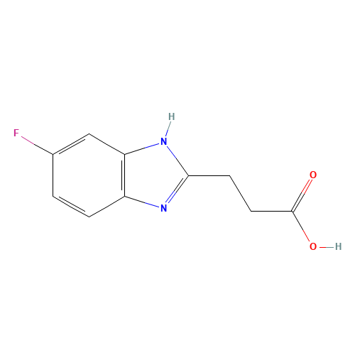 3-(6-fluoro-1H-benzimidazol-2-yl)propanoic acid (CAS: 82138-57-6) - Related Chemical Product