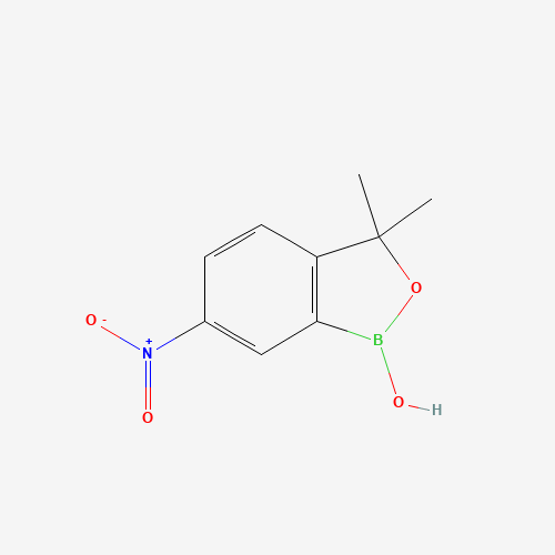 1-hydroxy-3,3-dimethyl-6-nitro-2,1-benzoxaborole (CAS: 1266084-47-2) - Related Chemical Product
