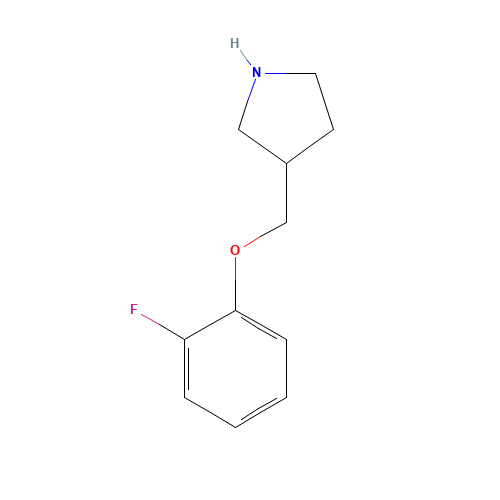 3-[(2-fluorophenoxy)methyl]pyrrolidine (CAS: 614731-17-8) - Related Chemical Product