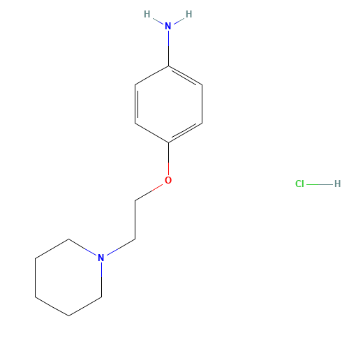 4-(2-piperidin-1-ylethoxy)aniline;hydrochloride (CAS: 774462-55-4) - Related Chemical Product