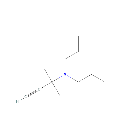 2-methyl-N,N-dipropylbut-3-yn-2-amine (CAS: 91369-77-6) - Related Chemical Product
