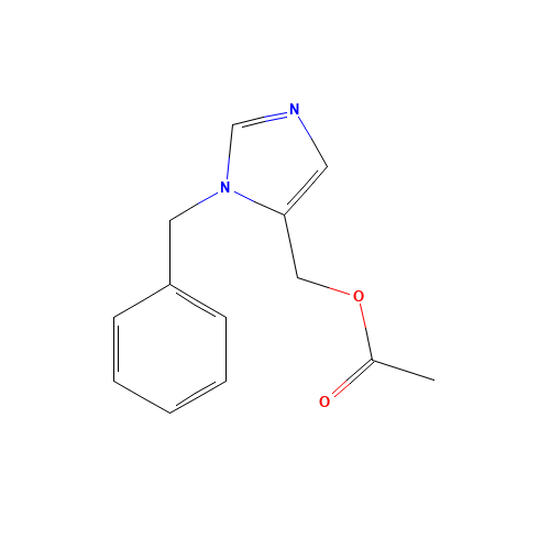 (3-benzylimidazol-4-yl)methyl acetate (CAS: 626242-04-4) - Related Chemical Product