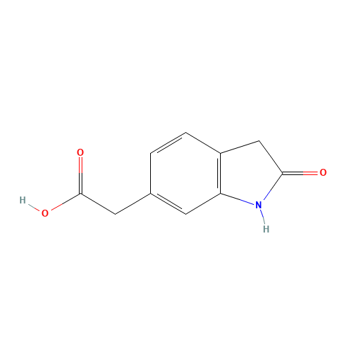 2-(2-oxo-1,3-dihydroindol-6-yl)acetic acid (CAS: 101566-05-6) - Related Chemical Product