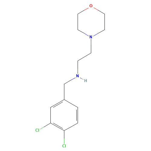N-[(3,4-dichlorophenyl)methyl]-2-morpholin-4-ylethanamine (CAS: 880810-10-6) - Related Chemical Product