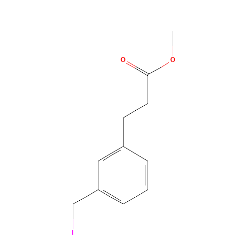 methyl 3-[3-(iodomethyl)phenyl]propanoate (CAS: 890845-40-6) - Related Chemical Product