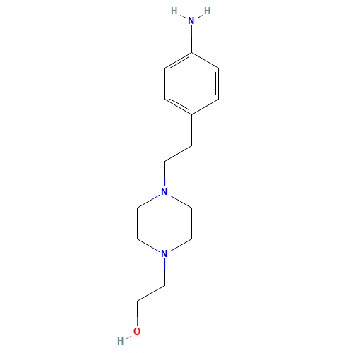 2-[4-[2-(4-aminophenyl)ethyl]piperazin-1-yl]ethanol (CAS: 925921-02-4) - Related Chemical Product