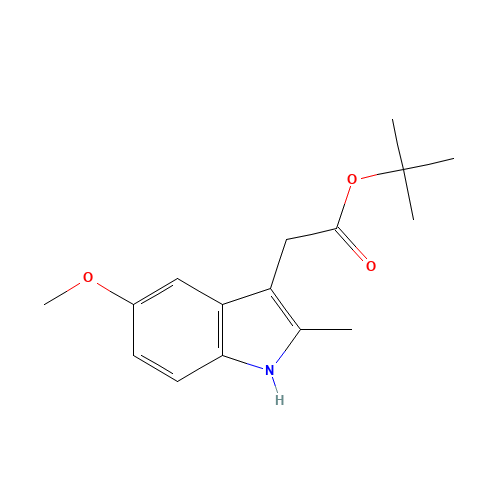 tert-butyl 2-(5-methoxy-2-methyl-1H-indol-3-yl)acetate (CAS: 1226-02-4) - Related Chemical Product