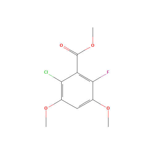 methyl 2-chloro-6-fluoro-3,5-dimethoxybenzoate (CAS: 1002719-48-3) - Related Chemical Product