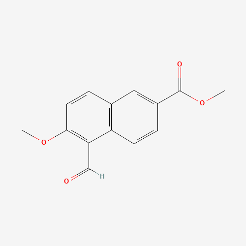 methyl 5-formyl-6-methoxynaphthalene-2-carboxylate (CAS: 364372-32-7) - Related Chemical Product