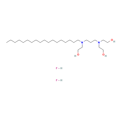 2-[3-[bis(2-hydroxyethyl)amino]propyl-octadecylamino]ethanol;dihydrofluoride (CAS: 6818-37-7) - Related Chemical Product