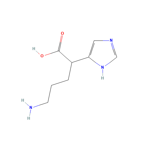 5-amino-2-(1H-imidazol-5-yl)pentanoic acid (CAS: 497158-85-7) - Related Chemical Product