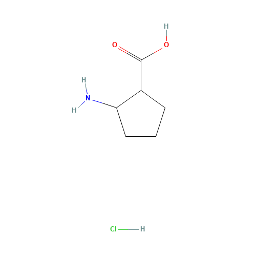 2-aminocyclopentane-1-carboxylic acid;hydrochloride (CAS: 1198283-36-1) - Related Chemical Product