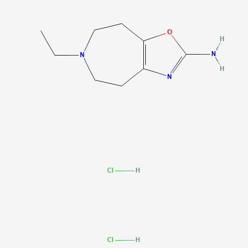 6-ethyl-4,5,7,8-tetrahydro-[1,3]oxazolo[4,5-d]azepin-2-amine;dihydrochloride (CAS: 36067-72-8) - Related Chemical Product