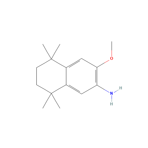3-methoxy-5,5,8,8-tetramethyl-6,7-dihydronaphthalen-2-amine (CAS: 457065-49-5) - Related Chemical Product