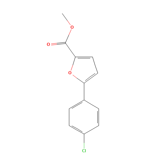methyl 5-(4-chlorophenyl)furan-2-carboxylate (CAS: 41019-40-3) - Related Chemical Product