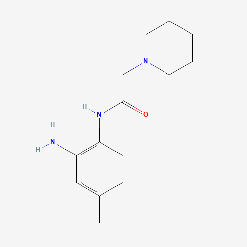 N-(2-amino-4-methylphenyl)-2-piperidin-1-ylacetamide (CAS: 790998-28-6) - Related Chemical Product