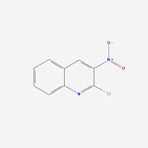 2-chloro-3-nitroquinoline (CAS: 78105-37-0) - Chemical Structure and Molecular Formula 