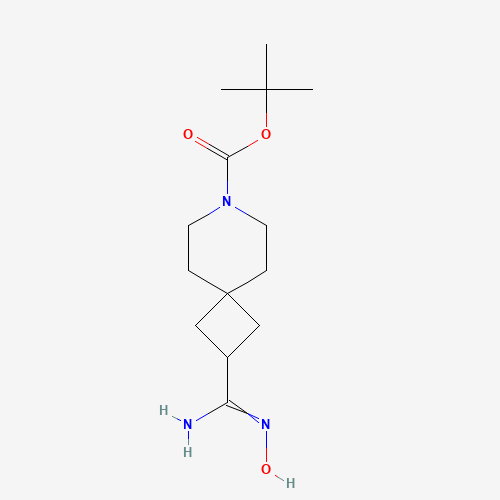 tert-butyl 2-(N'-hydroxycarbamimidoyl)-7-azaspiro[3.5]nonane-7-carboxylate (CAS: 1225276-19-6) - Related Chemical Product