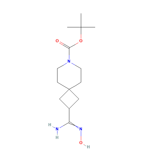 tert-butyl 2-(N'-hydroxycarbamimidoyl)-7-azaspiro[3.5]nonane-7-carboxylate (CAS: 1225276-19-6) - Related Chemical Product