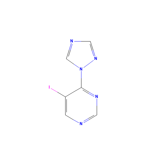 5-iodo-4-(1,2,4-triazol-1-yl)pyrimidine (CAS: 1428881-69-9) - Related Chemical Product