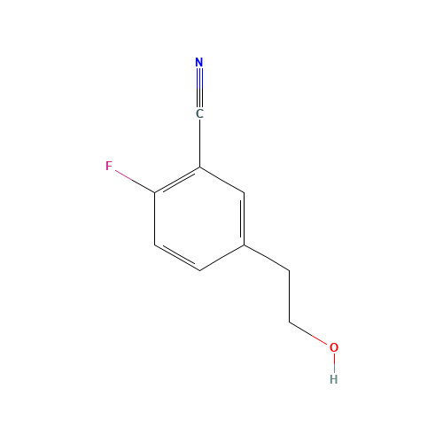 2-fluoro-5-(2-hydroxyethyl)benzonitrile (CAS: 1428478-54-9) - Related Chemical Product