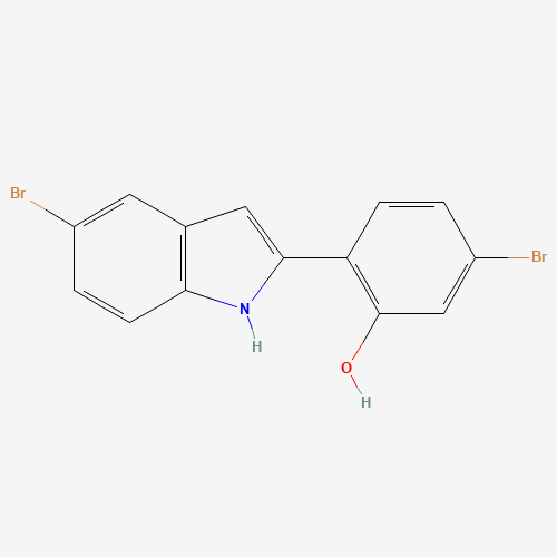 5-bromo-2-(5-bromo-1H-indol-2-yl)phenol (CAS: 1246471-94-2) - Related Chemical Product