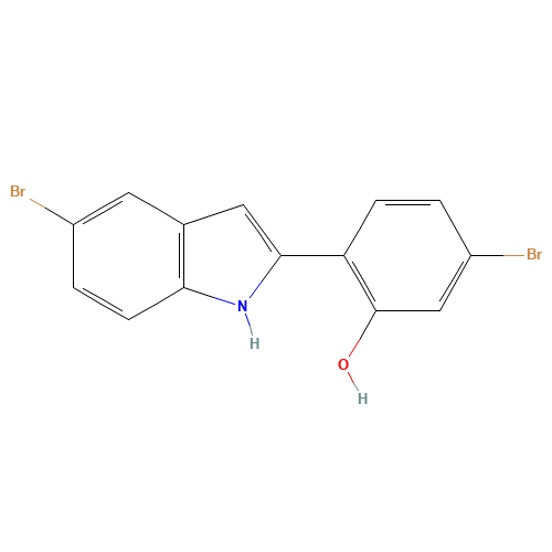 5-bromo-2-(5-bromo-1H-indol-2-yl)phenol (CAS: 1246471-94-2) - Related Chemical Product