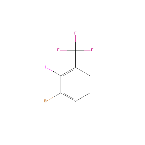 1-bromo-2-iodo-3-(trifluoromethyl)benzene (CAS: 85977-23-7) - Related Chemical Product