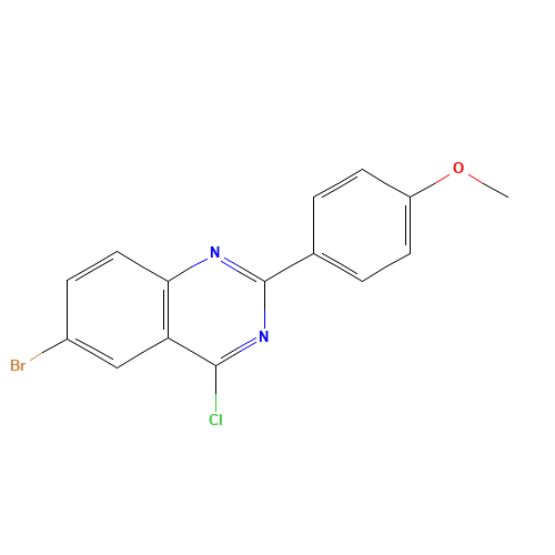 6-bromo-4-chloro-2-(4-methoxyphenyl)quinazoline (CAS: 885277-19-0) - Related Chemical Product