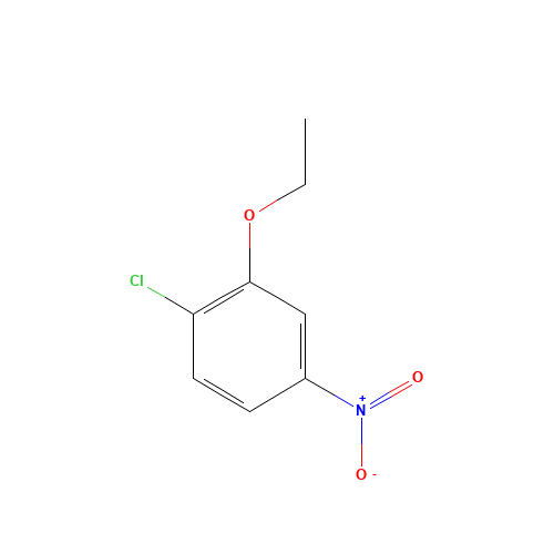 1-chloro-2-ethoxy-4-nitrobenzene (CAS: 102236-22-6) - Chemical Structure and Molecular Formula 
