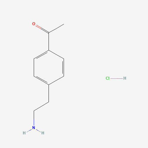 1-[4-(2-aminoethyl)phenyl]ethanone;hydrochloride (CAS: 23279-67-6) - Related Chemical Product